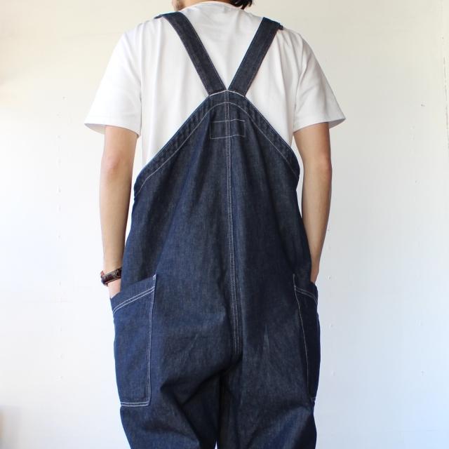 HARVESTY デニムクロスオーバーオール DENIM CLOTH OVERALLS / A12007　（One wash） | HARVESTY | 11