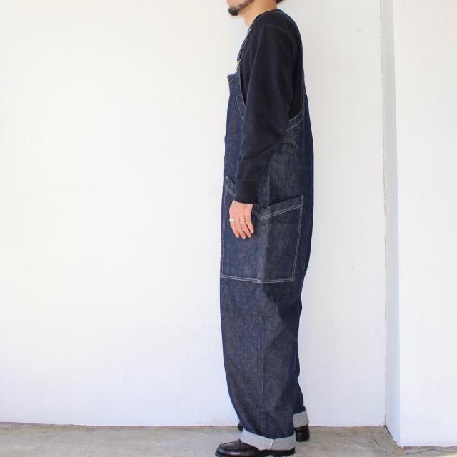 HARVESTY デニムクロスオーバーオール DENIM CLOTH OVERALLS / A12007　（One wash） | HARVESTY | 06