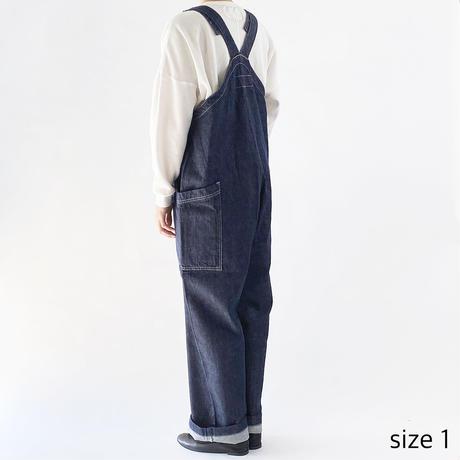 HARVESTY デニムクロスオーバーオール DENIM CLOTH OVERALLS / A12007　（One wash） | HARVESTY | 19