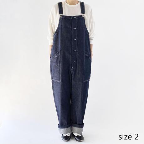 HARVESTY デニムクロスオーバーオール DENIM CLOTH OVERALLS / A12007　（One wash） | HARVESTY | 20