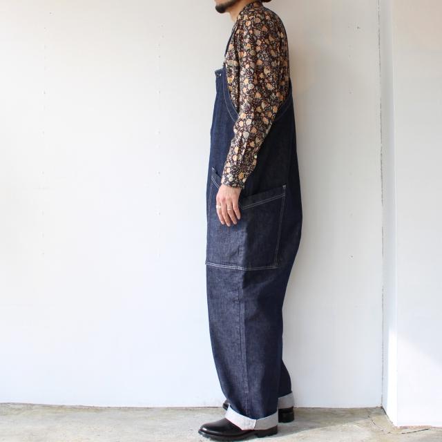 HARVESTY デニムクロスオーバーオール DENIM CLOTH OVERALLS / A12007　（One wash） | HARVESTY | 02