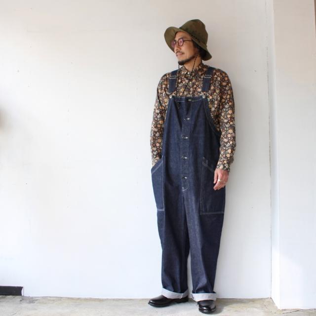 HARVESTY デニムクロスオーバーオール DENIM CLOTH OVERALLS / A12007　（One wash） | HARVESTY | 04