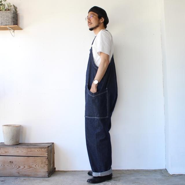 HARVESTY デニムクロスオーバーオール DENIM CLOTH OVERALLS / A12007　（One wash） | HARVESTY | 16
