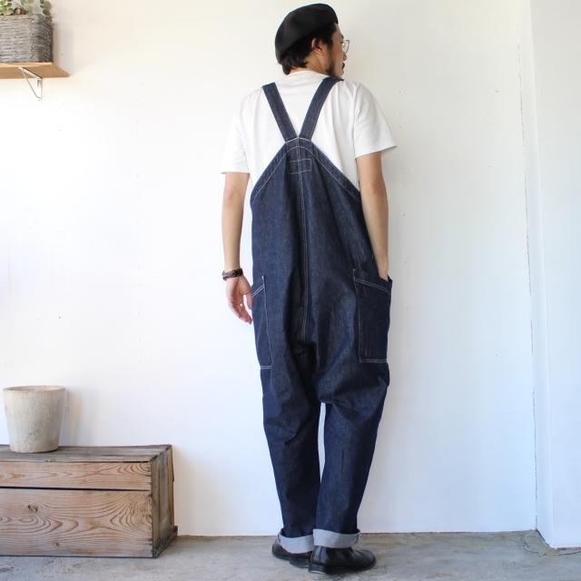 HARVESTY デニムクロスオーバーオール DENIM CLOTH OVERALLS / A12007　（One wash） | HARVESTY | 17