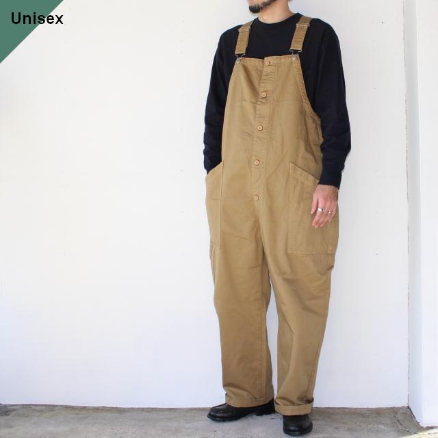 HARVESTY（ハーベスティ） チノクロスオーバーオール CHINO CLOTH