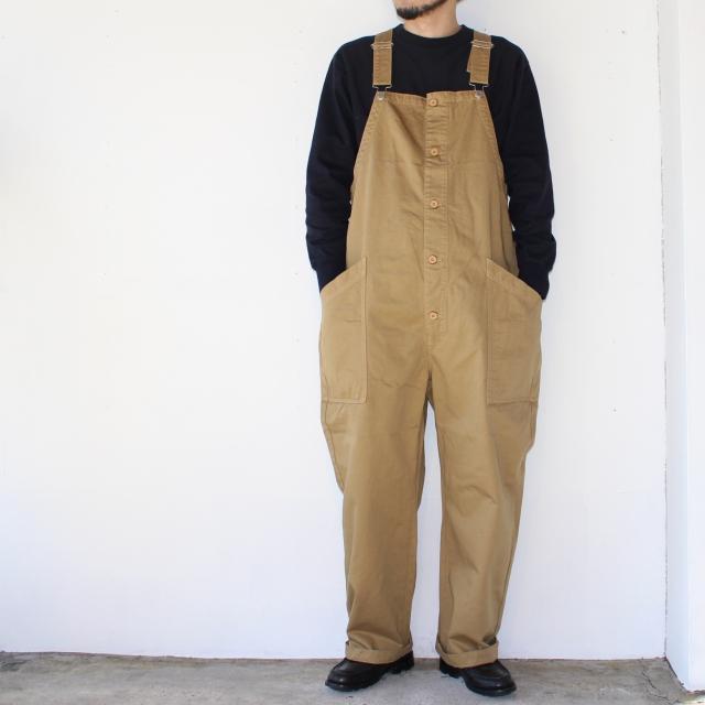 HARVESTY（ハーベスティ） チノクロスオーバーオール CHINO CLOTH