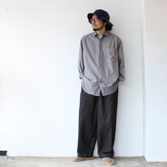 HARVESTY　Black Denim Circus Pants -Narrow ブラックデニムサーカスパンツナローシルエット A12419　（Black） | HARVESTY | 05