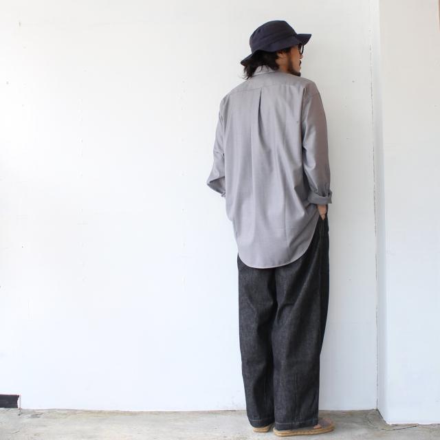HARVESTY　Black Denim Circus Pants -Narrow ブラックデニムサーカスパンツナローシルエット A12419　（Black） | HARVESTY | 07