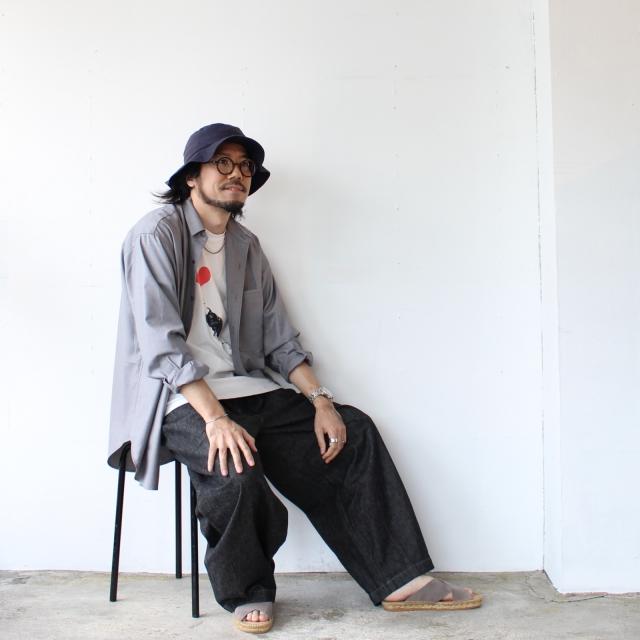 HARVESTY　Black Denim Circus Pants -Narrow ブラックデニムサーカスパンツナローシルエット A12419　（Black） | HARVESTY | 08