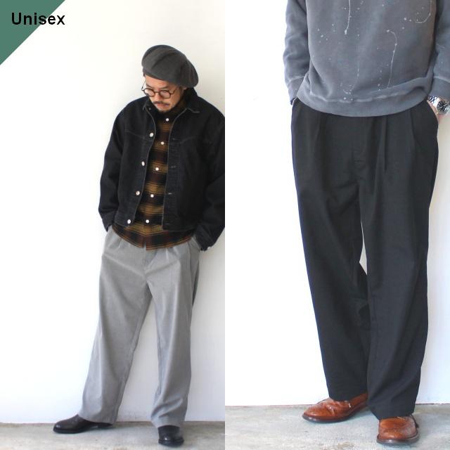 HARVESTY TRビッグスラックス T/R Big slacks / A12604 | HARVESTY