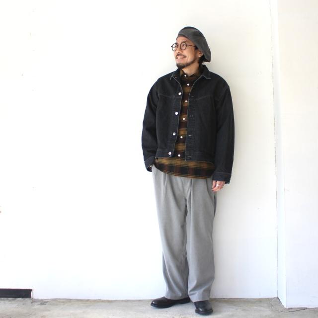 HARVESTY TRビッグスラックス T/R Big slacks / A12604 | HARVESTY | 05