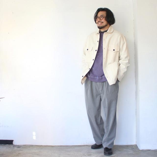 HARVESTY TRビッグスラックス T/R Big slacks / A12604 | HARVESTY | 06