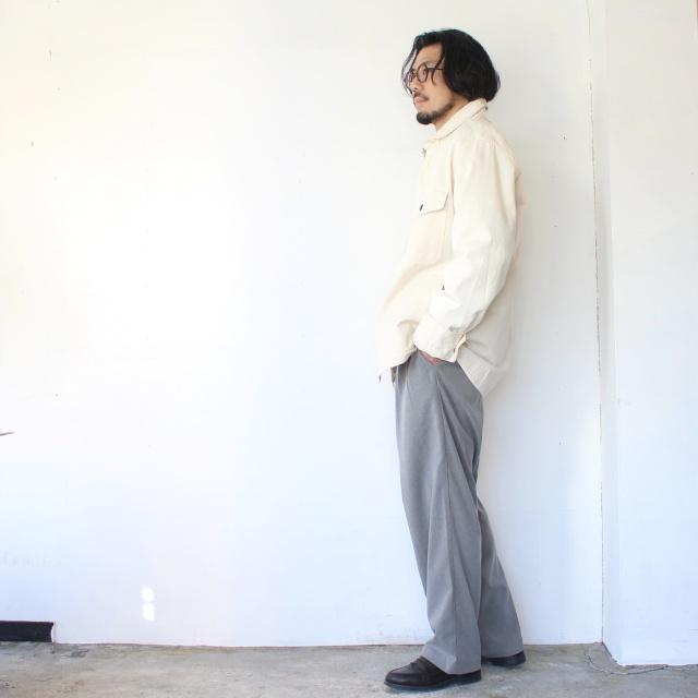 HARVESTY TRビッグスラックス T/R Big slacks / A12604 | HARVESTY | 07