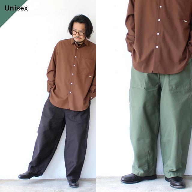 HARVESTY ビッグファティーグパンツ Slab back satin Big fatigue pants　A12605 | HARVESTY