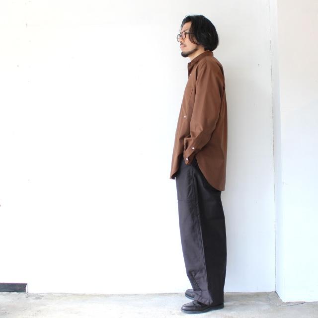 HARVESTY ビッグファティーグパンツ Slab back satin Big fatigue pants　A12605 | HARVESTY | 10