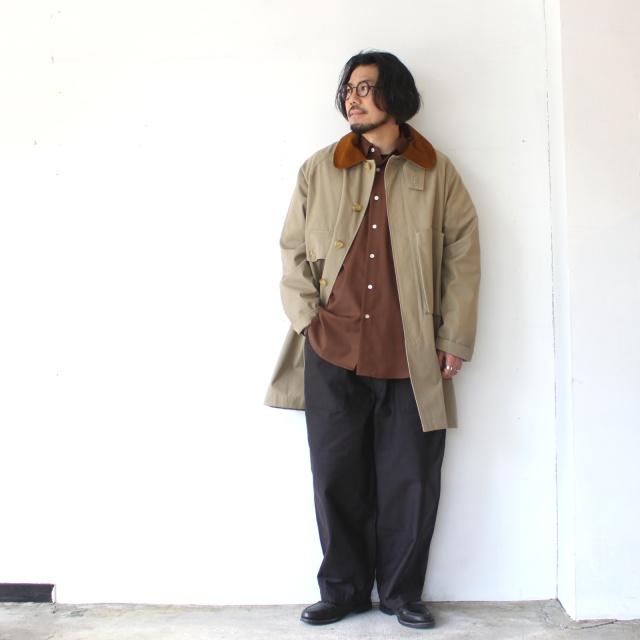 HARVESTY ビッグファティーグパンツ Slab back satin Big fatigue pants　A12605 | HARVESTY | 12