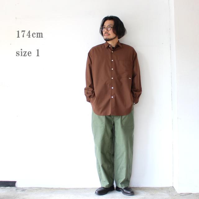 HARVESTY ビッグファティーグパンツ Slab back satin Big fatigue pants　A12605 | HARVESTY | 05