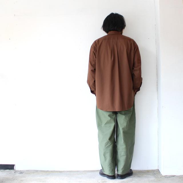 HARVESTY ビッグファティーグパンツ Slab back satin Big fatigue pants　A12605 | HARVESTY | 07