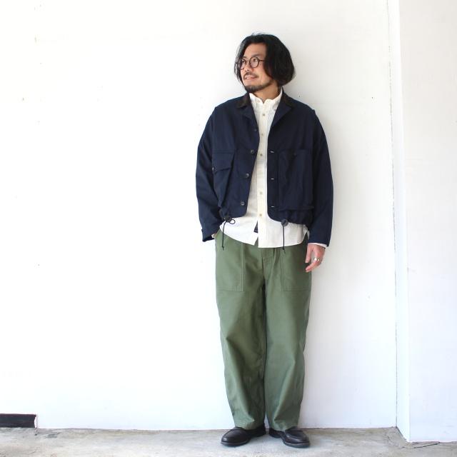 HARVESTY ビッグファティーグパンツ Slab back satin Big fatigue pants　A12605 | HARVESTY | 08