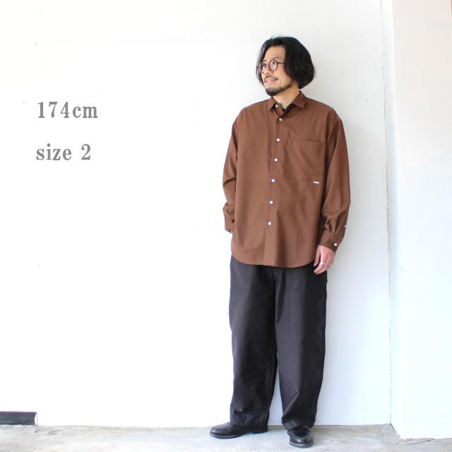 HARVESTY ビッグファティーグパンツ Slab back satin Big fatigue pants　A12605 | HARVESTY | 09