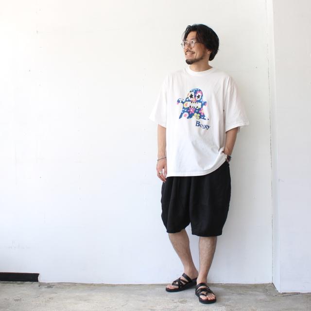 HARVESTY リネンイージーサーカスショーツ 40s-Linen Canvas Circus Shorts　（Black） | HARVESTY | 18