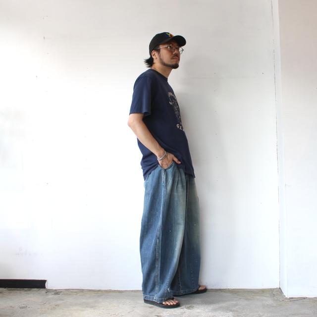 HARVESTY リメイクデニムサーカスパンツ Remake-Denim Circus Pants / A12626　（Remake Blue） | HARVESTY | 13