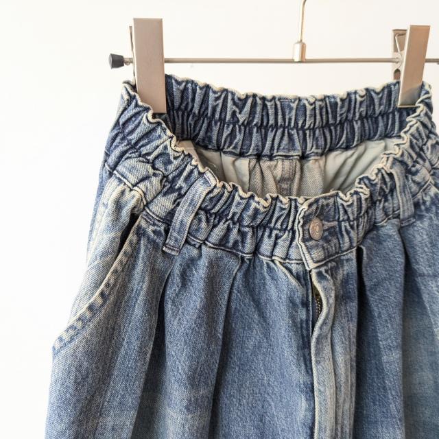 HARVESTY リメイクデニムサーカスパンツ Remake-Denim Circus Pants / A12626　（Remake Blue） | HARVESTY | 03