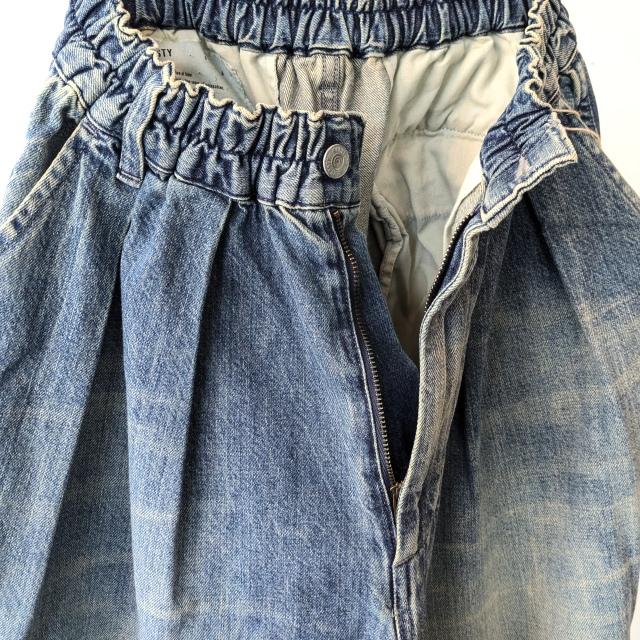HARVESTY リメイクデニムサーカスパンツ Remake-Denim Circus Pants / A12626　（Remake Blue） | HARVESTY | 05
