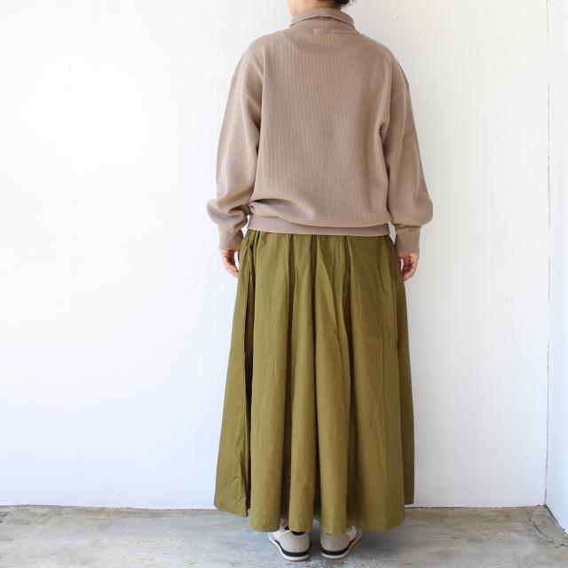 HARVESTY カルメンスカート CARMEN SKIRT A22130　（Moss green） | HARVESTY | 03