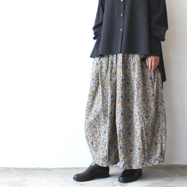 HARVESTY コーデュロイサーカスキュロット FLOWER CORDUROY CIRCUS CULOTTES / A22507 | HARVESTY | 16