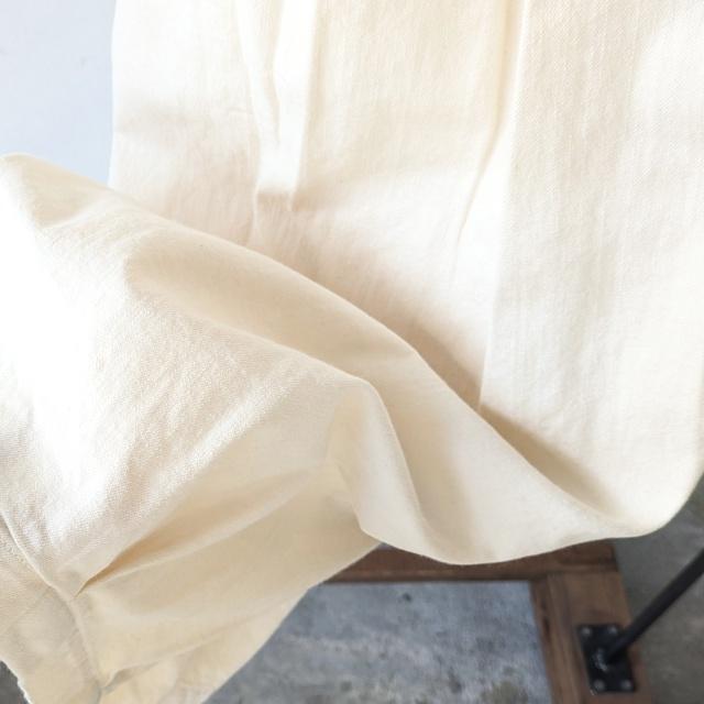 HARVESTY デニムサーカスキュロット 8oz DENIM CIRCUS CULOTTES　（Ivory） | HARVESTY | 03