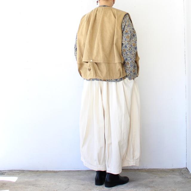 HARVESTY デニムサーカスキュロット 8oz DENIM CIRCUS CULOTTES　（Ivory） | HARVESTY | 08