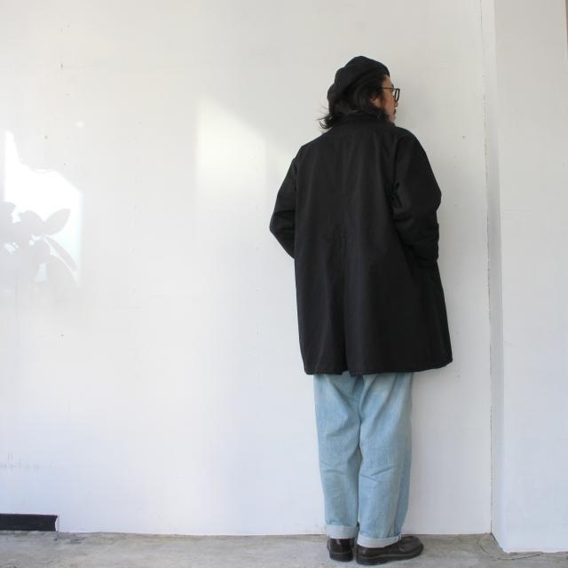 HARVESTY ハーベスティチノクロスオーバーコート ブラック