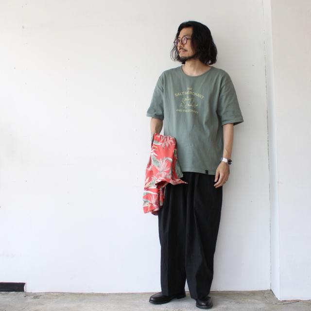 【20%OFF】HARVESTY ビッグアロハシャツ Hawaiian Printed Rayon Jumbo Shirt　（Red） | HARVESTY | 08