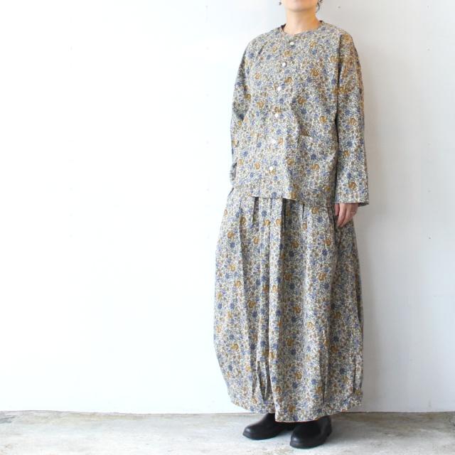 HARVESTY コーデュロイアトリエシャツ FLOWER CORDUROY Atelier Shirt / A32515 | HARVESTY | 06