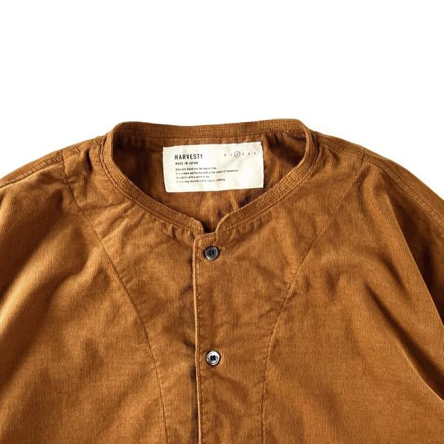 HARVESTY コーデュロイアトリエシャツ CORDUROY Atelier Shirt | HARVESTY | 08