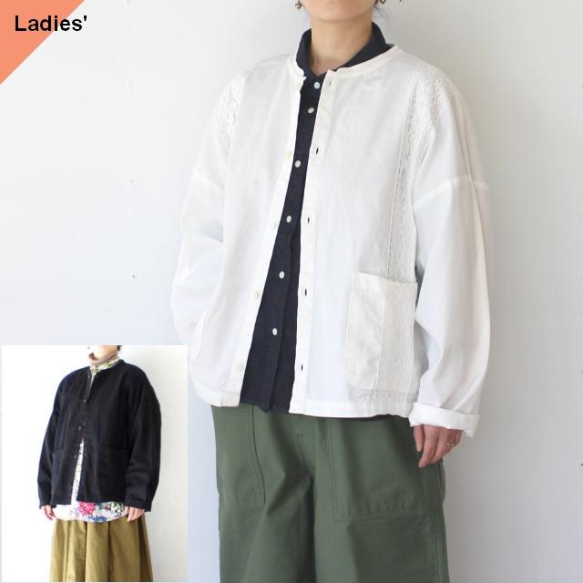 HARVESTY コットンOXレースアトリエジャケット Lace Atelier Jacket | HARVESTY