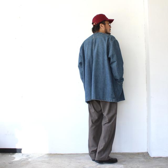 HARVESTY デニムアトリエカバーオール Atelier Coverall / A32617　（Used Blue） | HARVESTY | 03