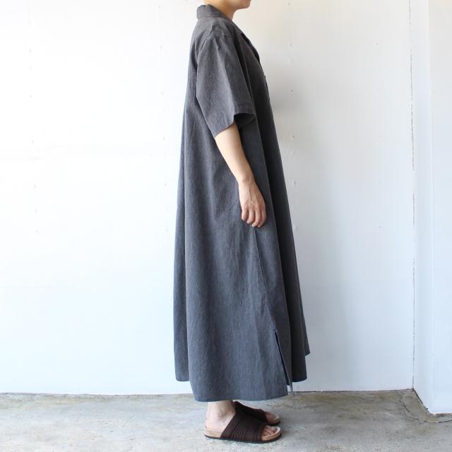 【20%OFF】HARVESTY　5oz Chambray S/S Shirt Robe シャンブレーシャツローブ　A42201 | HARVESTY | 10