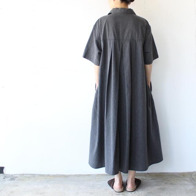 【20%OFF】HARVESTY　5oz Chambray S/S Shirt Robe シャンブレーシャツローブ　A42201 | HARVESTY | 12