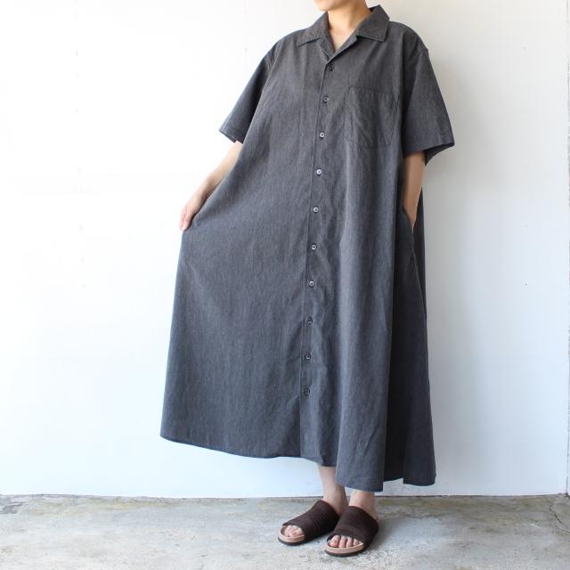 【20%OFF】HARVESTY　5oz Chambray S/S Shirt Robe シャンブレーシャツローブ　A42201 | HARVESTY | 14