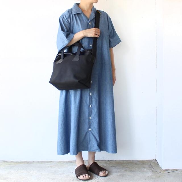 【20%OFF】HARVESTY　5oz Chambray S/S Shirt Robe シャンブレーシャツローブ　A42201 | HARVESTY | 08