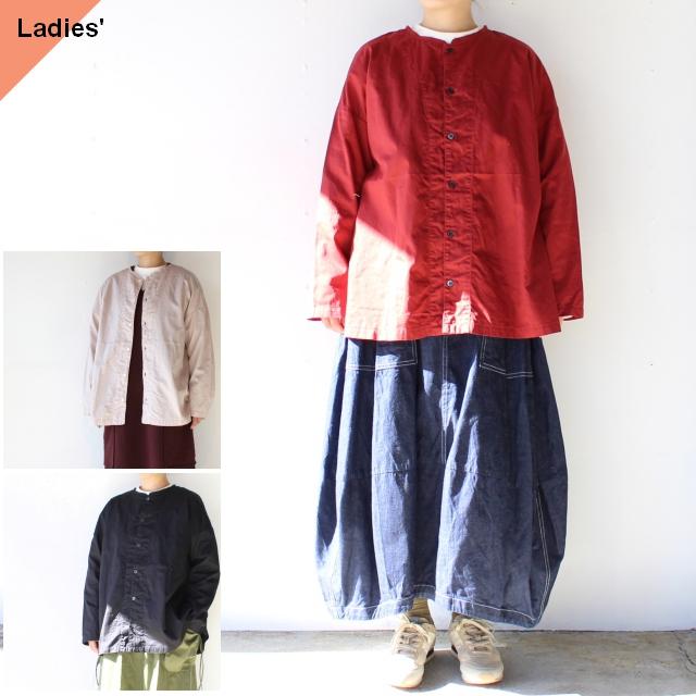 【20%OFF】HARVESTY アトリエブラウス Atelier Blouse / Red / Black / Grayge | HARVESTY