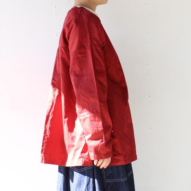 【20%OFF】HARVESTY アトリエブラウス Atelier Blouse / Red / Black / Grayge | HARVESTY | 07