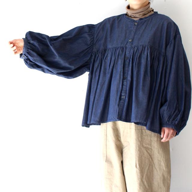 HARVESTY デニムボヘミアンブラウス 4oz DENIM BOHEMIAN BLOUSE / A42601 | HARVESTY | 12