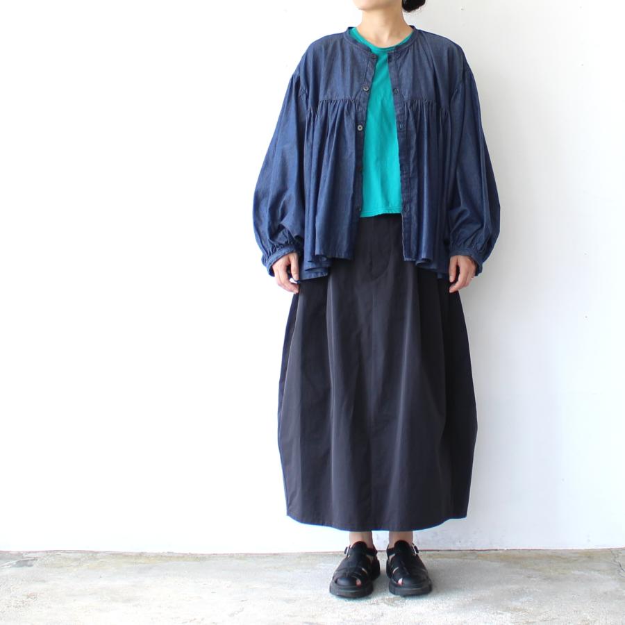 HARVESTY デニムボヘミアンブラウス 4oz DENIM BOHEMIAN BLOUSE / A42601 | HARVESTY | 17