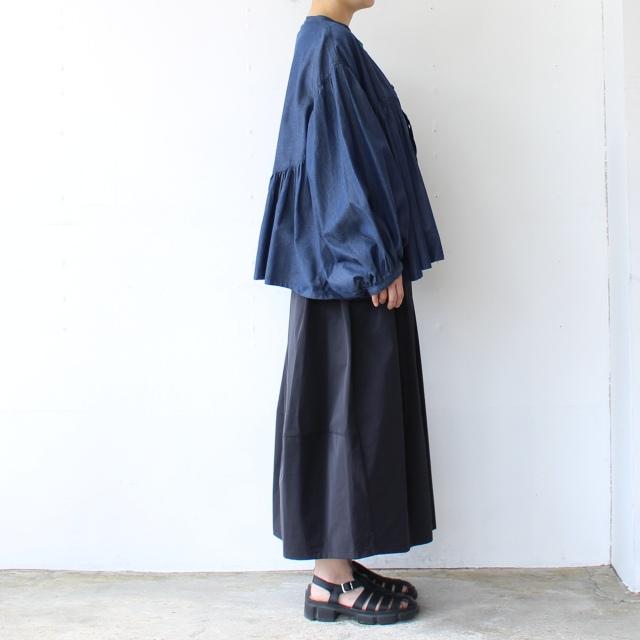 HARVESTY デニムボヘミアンブラウス 4oz DENIM BOHEMIAN BLOUSE / A42601 | HARVESTY | 18