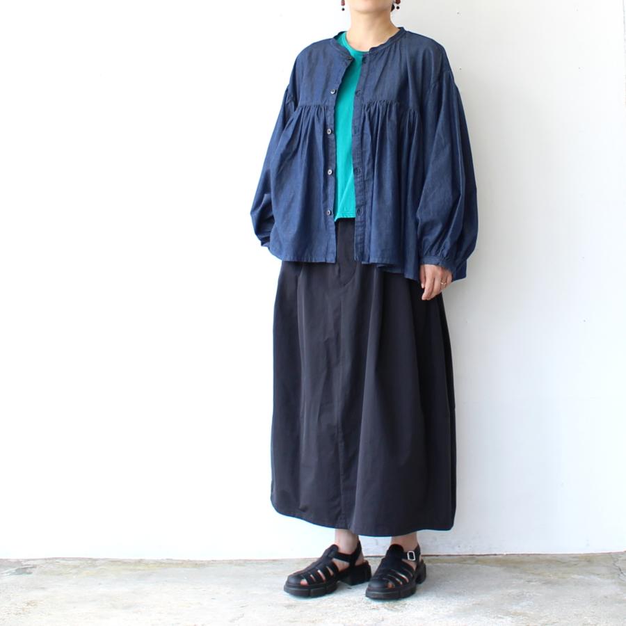 HARVESTY デニムボヘミアンブラウス 4oz DENIM BOHEMIAN BLOUSE / A42601 | HARVESTY | 20