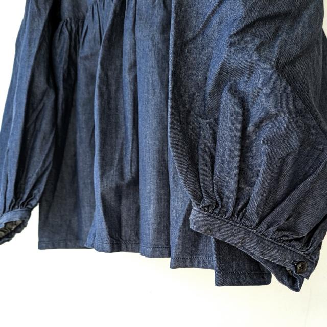 HARVESTY デニムボヘミアンブラウス 4oz DENIM BOHEMIAN BLOUSE / A42601 | HARVESTY | 03