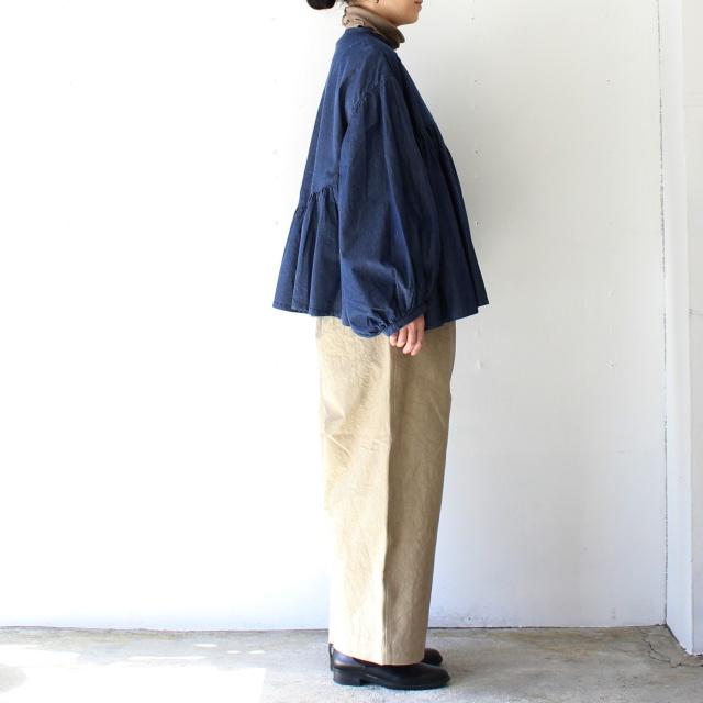 HARVESTY デニムボヘミアンブラウス 4oz DENIM BOHEMIAN BLOUSE / A42601 | HARVESTY | 08